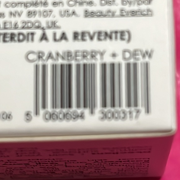 Seraphine CRANBERRY + DEW Dewy lip remedy - Picture 7 of 9